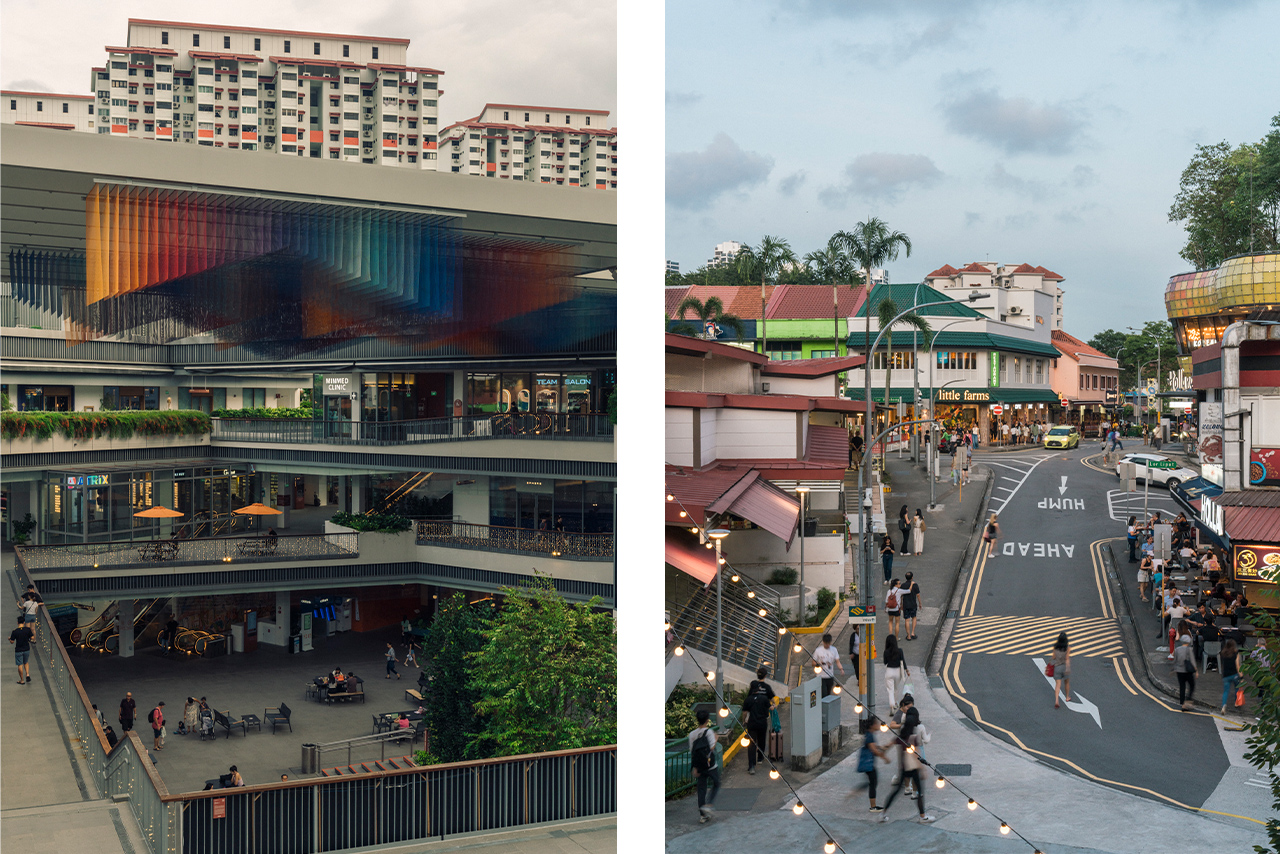 Holland Village in Singapore