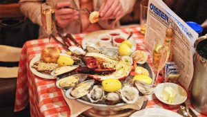 A seafood platter