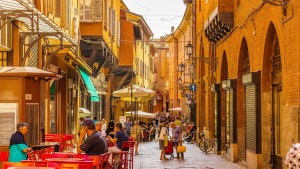 Bologna's historic market neighbourhood, Quadrilatero