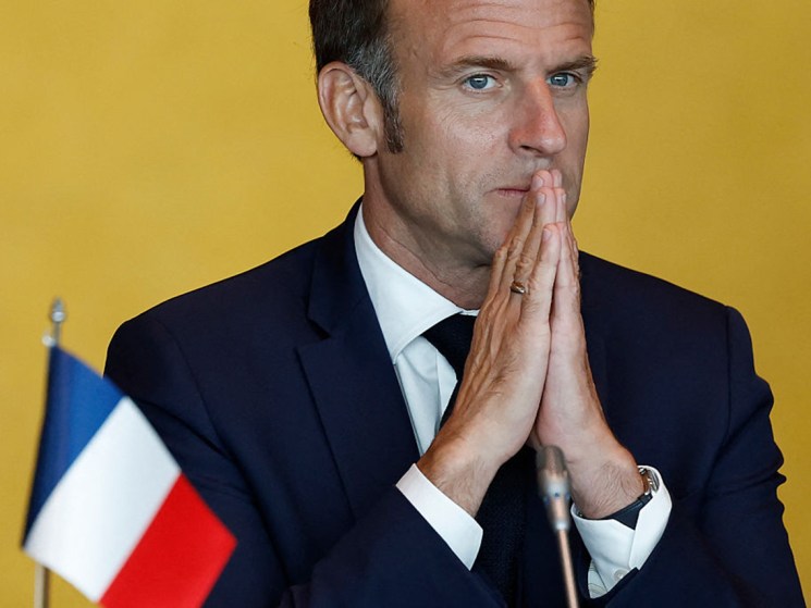 Live from Paris: Emmanuel Macron appeals for restraint in the Middle East