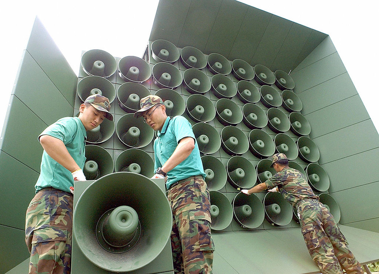 Can South Korea ease tensions with its neighbour by muting its propaganda broadcasts?