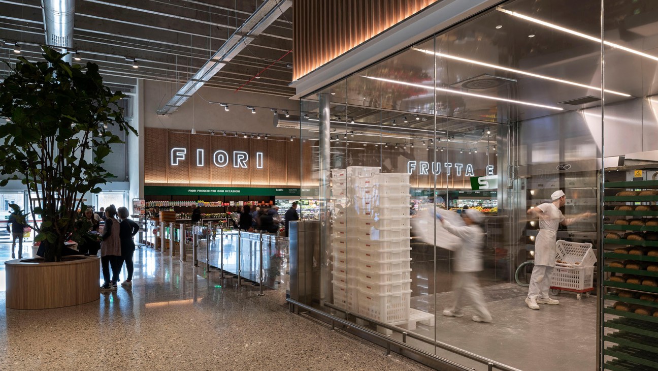 An Italian supermarket