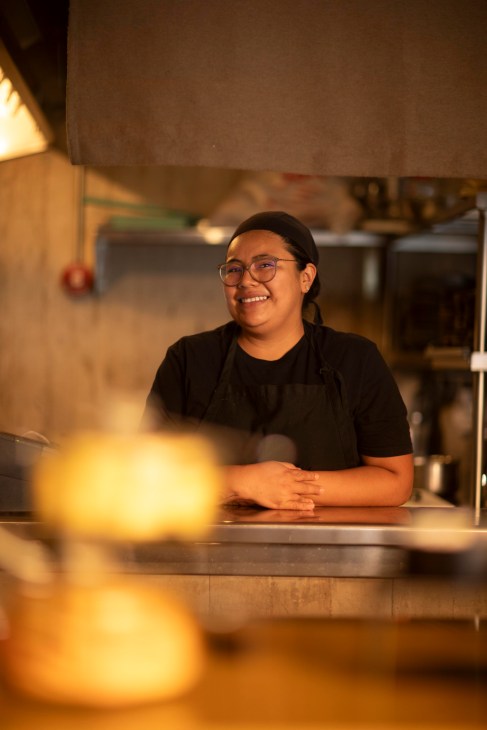 All smiles in the Otro kitchen