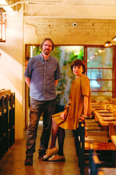 BaldĂo’s designers Jachen Schleich and Sana Frini