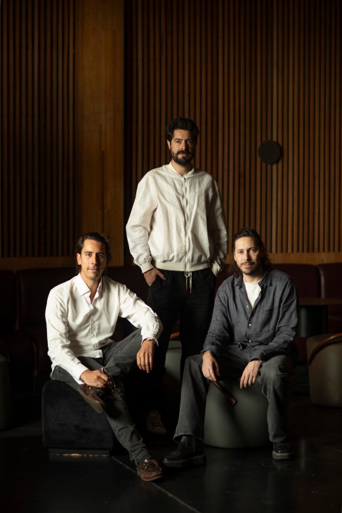Iterativa co-founders Andrés Martínez, Alfonso López-Velarde and Emilio Illanes