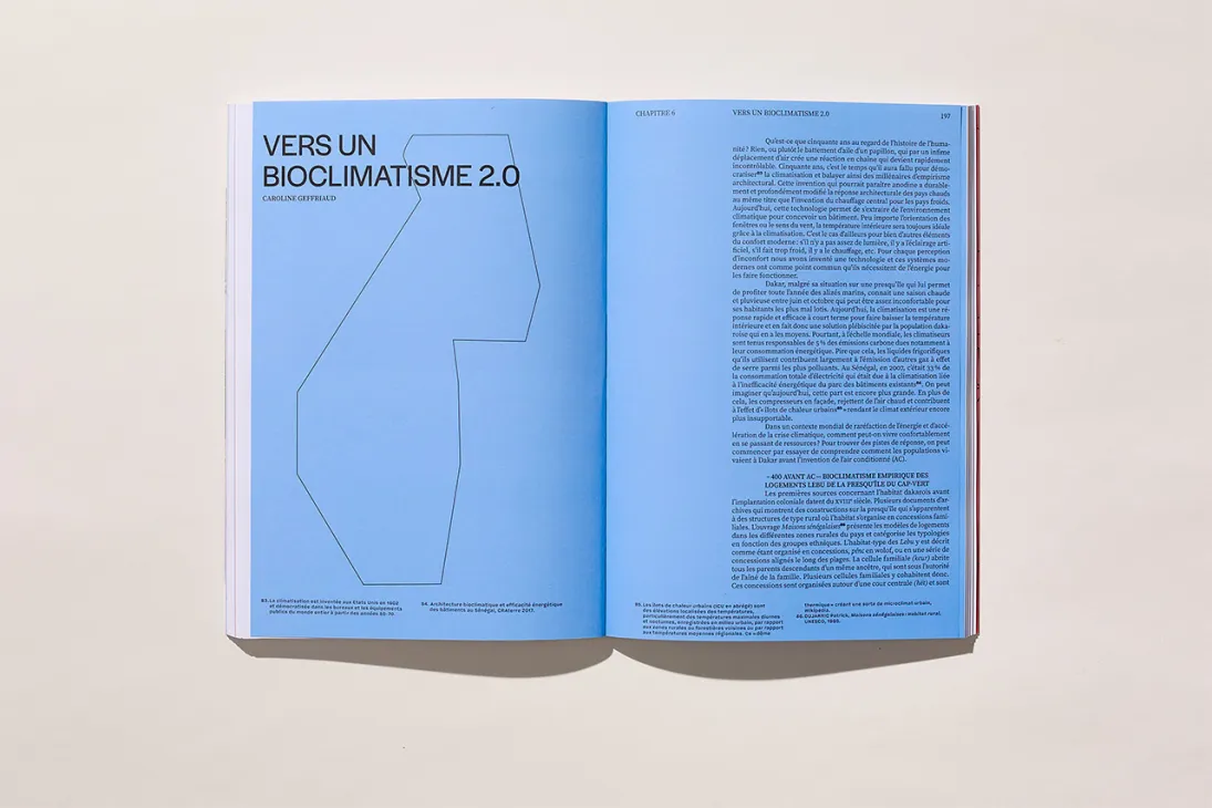 Dakar, Métamorphoses d’une Capitale design book