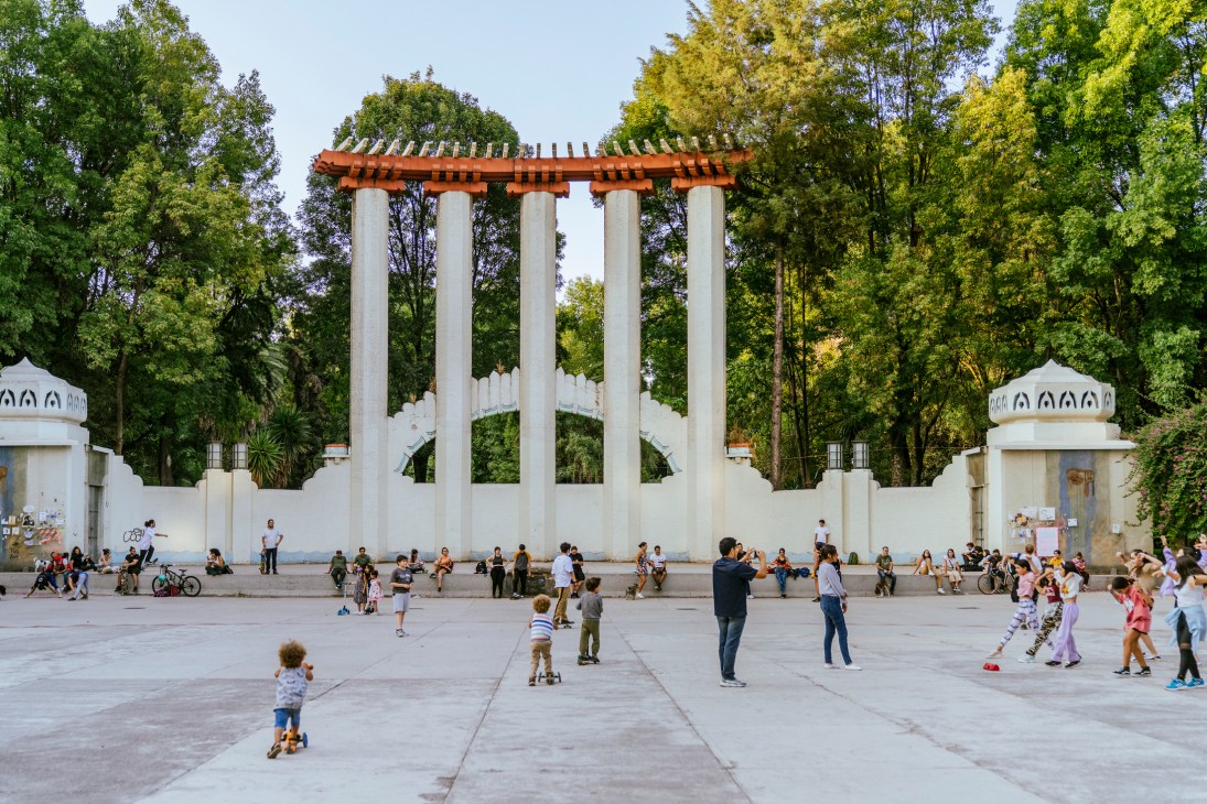 Condesa neighbourhood in Mexico City