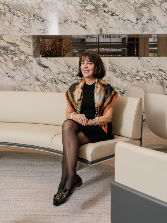 Debra Lehman Smith on her firm’s signature Andromeda couch