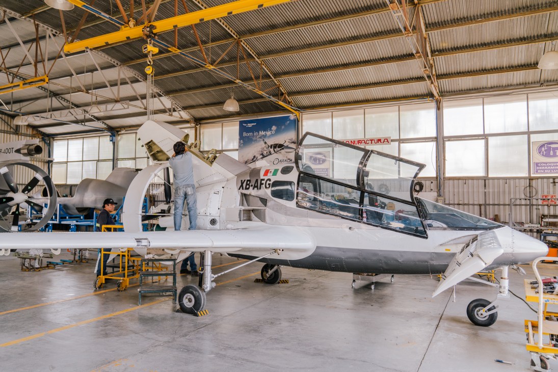 The PE-201A prototype in Oaxaca