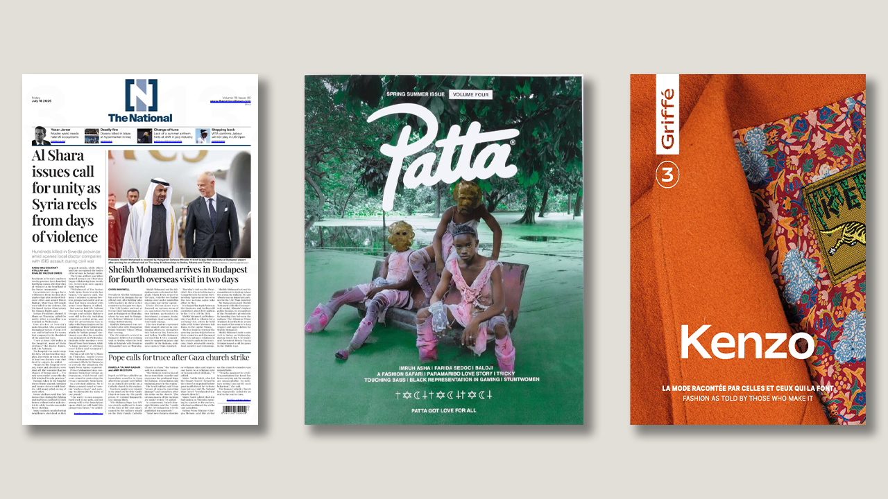 Mina Al-Oraibi from ‘The National’, Guillaume Schmidt and David Kane on Patta and fashion-history title ‘Griffé’