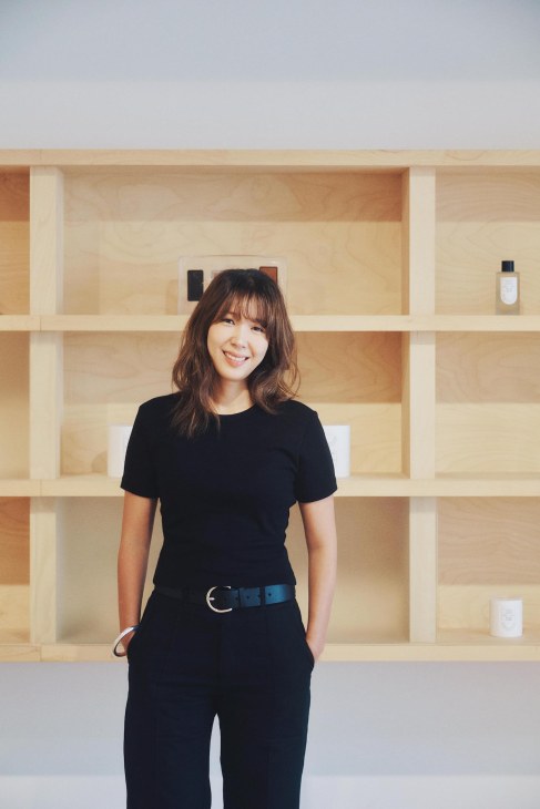 Cha Haeyoung in her Nonfiction store