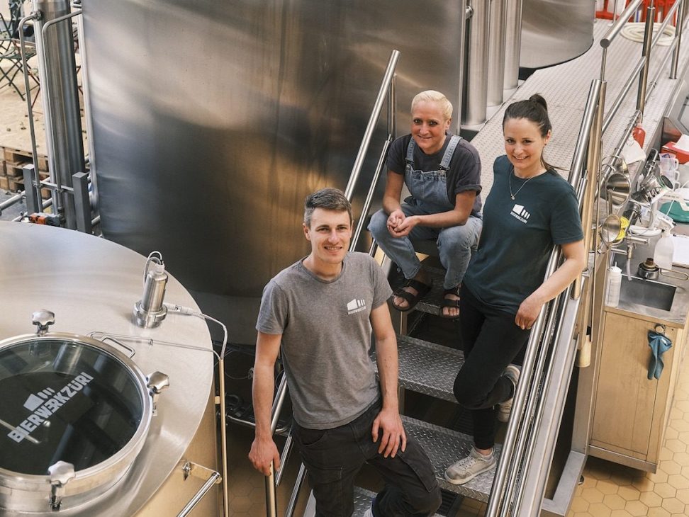 Bierwerk Züri team at Werkstadt Zürich