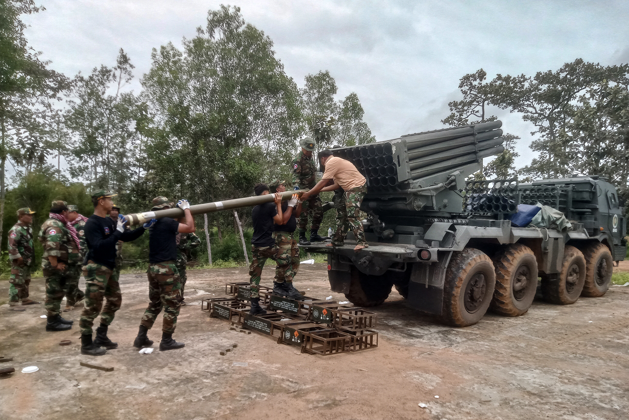 Thai and Cambodian troops clash amid fears of widening regional conflict