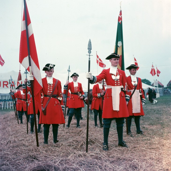 Buckle up: Cadets sporting historical soldier costumes, Denmark