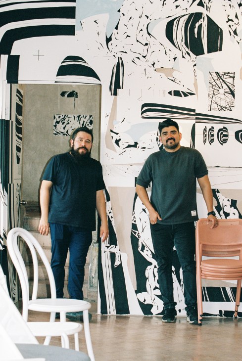 Los Patrones founders Adrián Marfil and Juan Manuel García