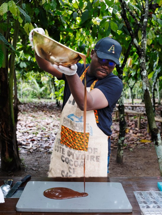 Chocolatier Axel Emmanuel Gbaou