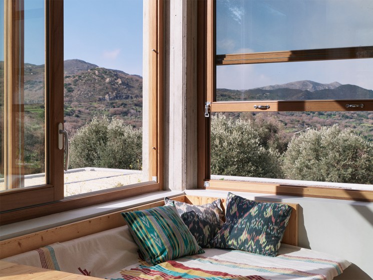 Meraki Studios, an intimate boutique hotel tucked in the mountains of central Crete