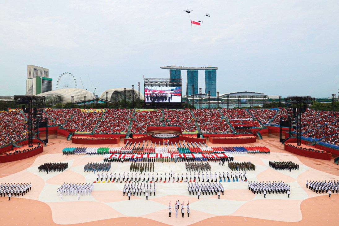 Singapore's National Day Parade at the Padang