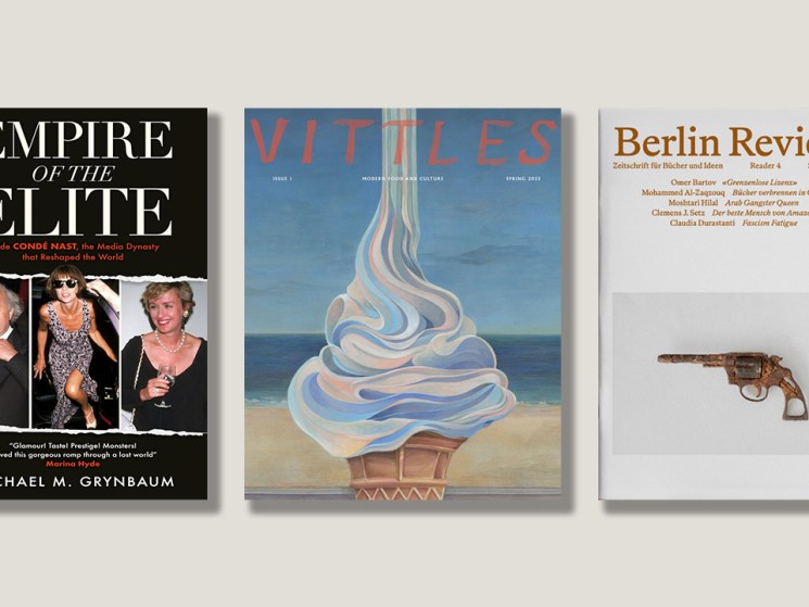 ‘Vittles’ in print, ‘Berlin Review’, a book about Condé Nast and a Lithuanian printing house