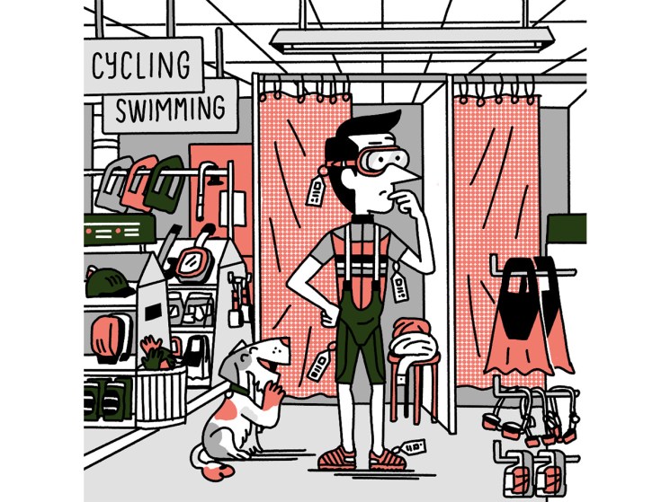 I’ve been talked into a cycling trip – nobody warned me about the wardrobe