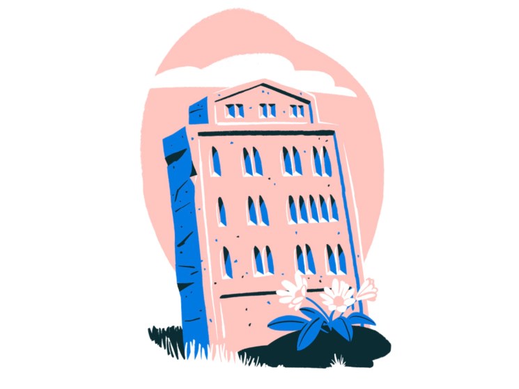 Illustration of the bauer hotel
