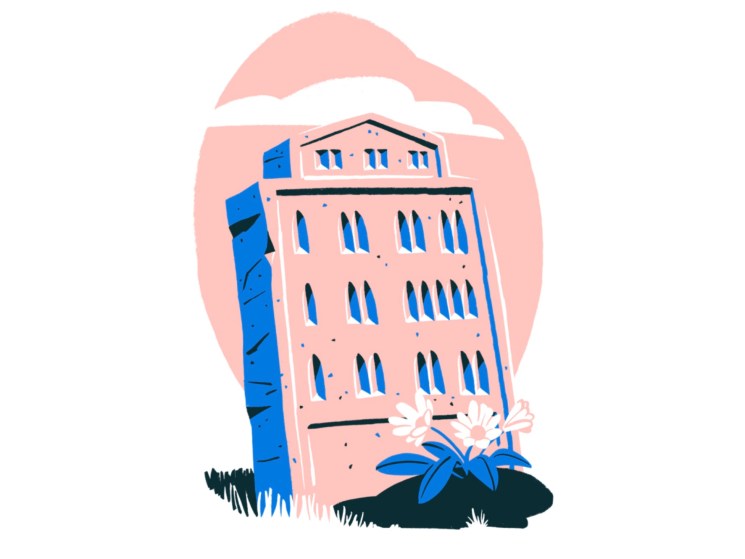 Illustration of the bauer hotel