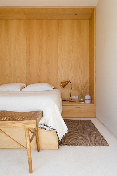Bedroom in portugal beach house