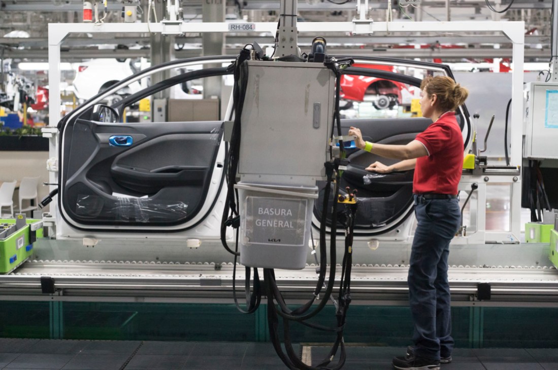 Car manufacturing in Monterrey Mexico