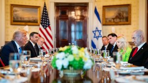 Trump and Netanyahu meet in Washington. Plus: Paris honours the designer of its Métro with a museum