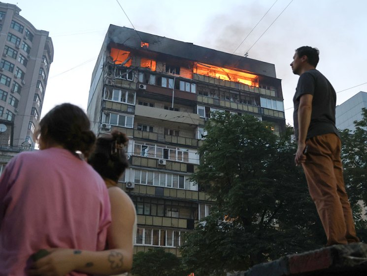 Ukraine suffers another record barrage of Russian drone-and-missile strikes overnight 