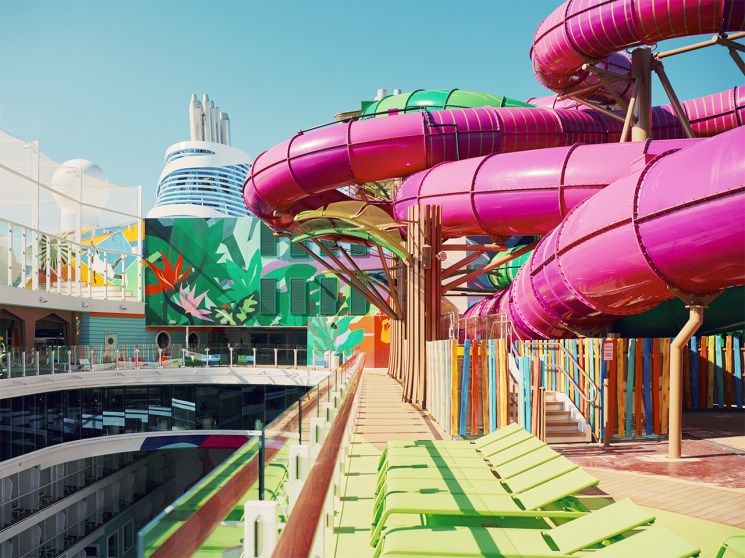 Inside Royal Caribbean’s Nordic-built ‘megaship’ that’s making waves in the shipbuilding industry