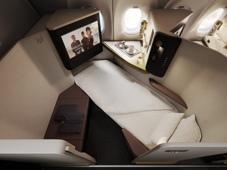 Small planes with big ambitions: Etihad brings lie-flat first and business class to short-haul flights
