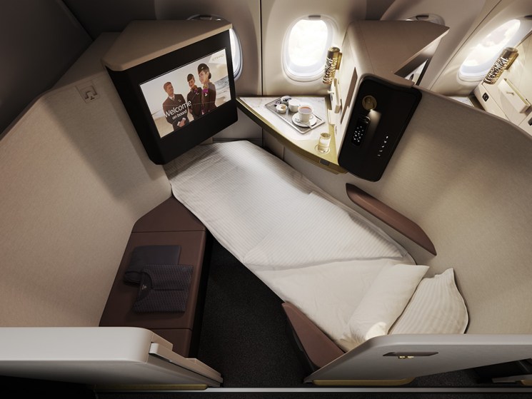 Small planes with big ambitions: Etihad brings lie-flat first and business class to short-haul flights