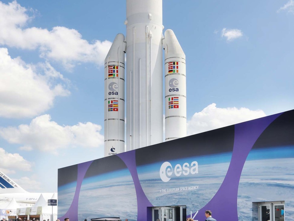 The pavilion dedicated to space
