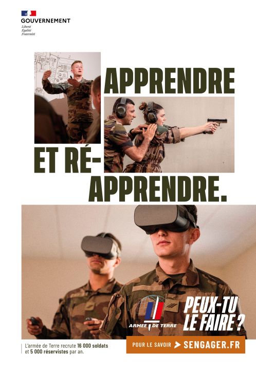 French recruitment poster