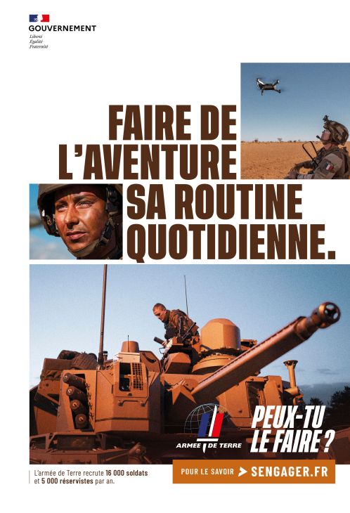 French recruitment poster