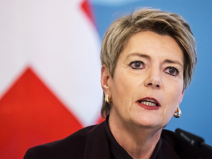 Switzerland’s president, Karin Keller-Sutter, to meet Marc Rubio over shock tariffs 
