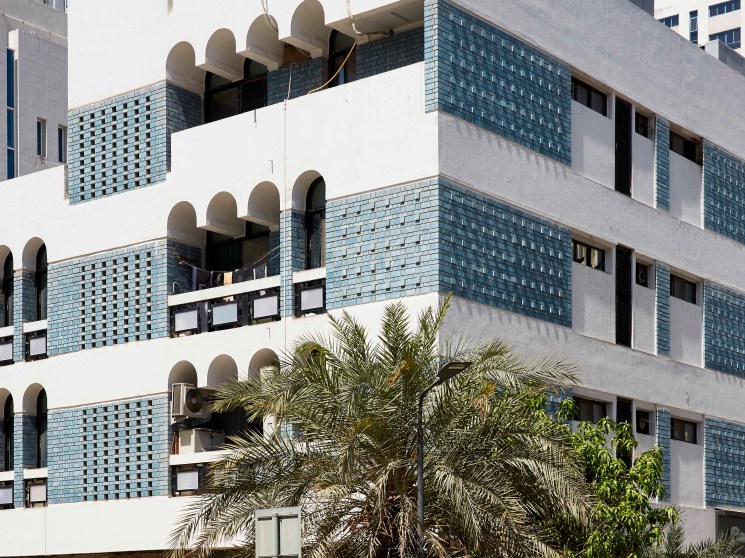 Abu Dhabi apartment building