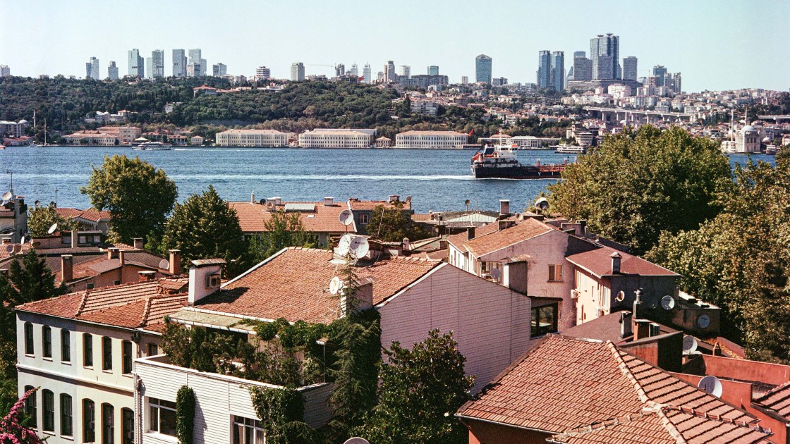 View of Kuzguncuk port. Istanbul, Turkey