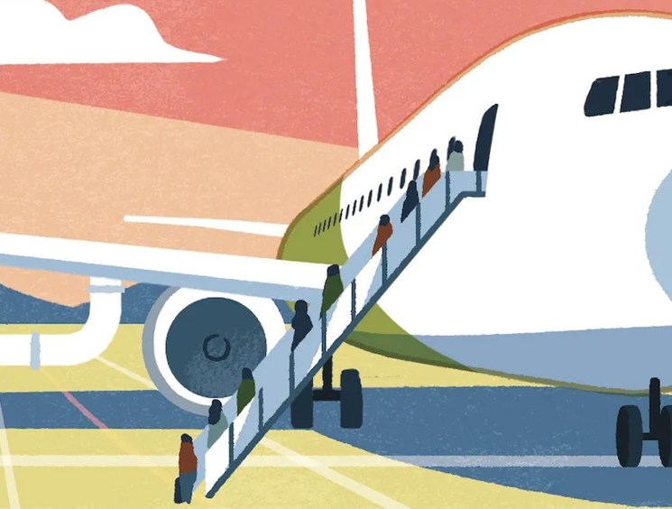 illustration of a plane