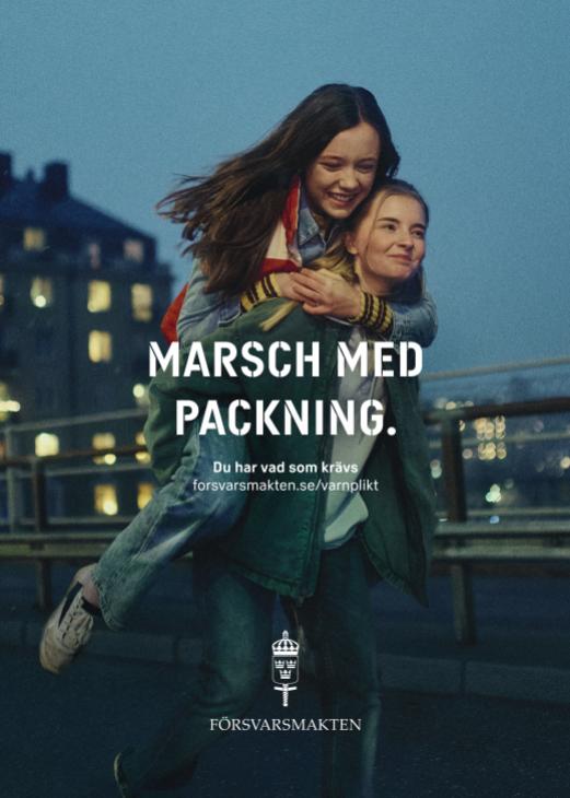Swedish recruitment poster