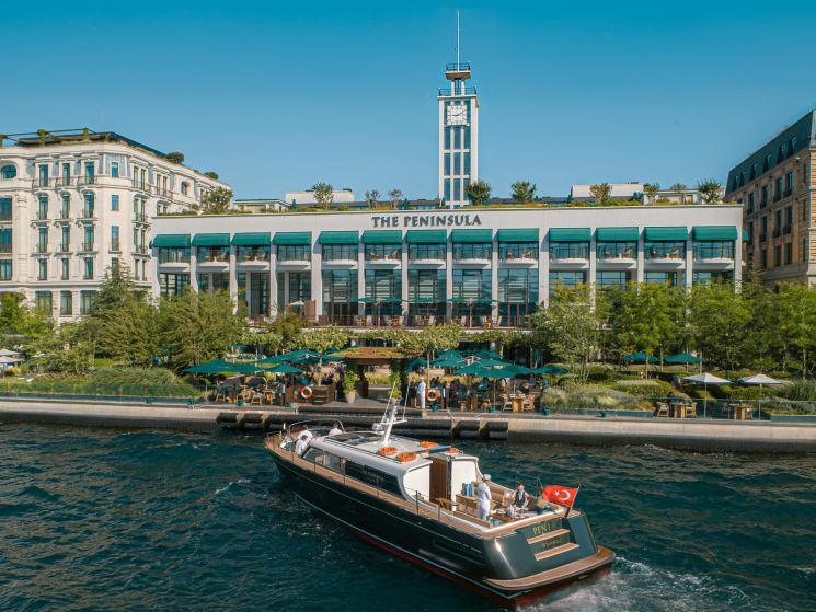 Exterior of the Peninsula Hotel