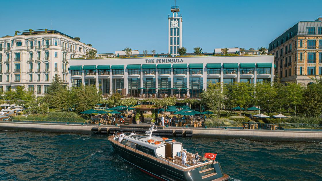 Exterior of the Peninsula Hotel