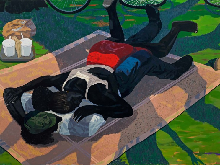 Kerry James Marshall painting