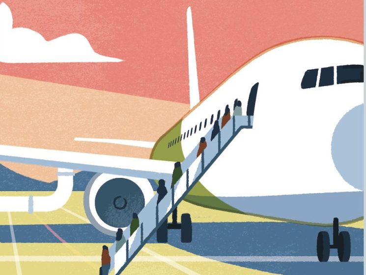 Illustration of a plane