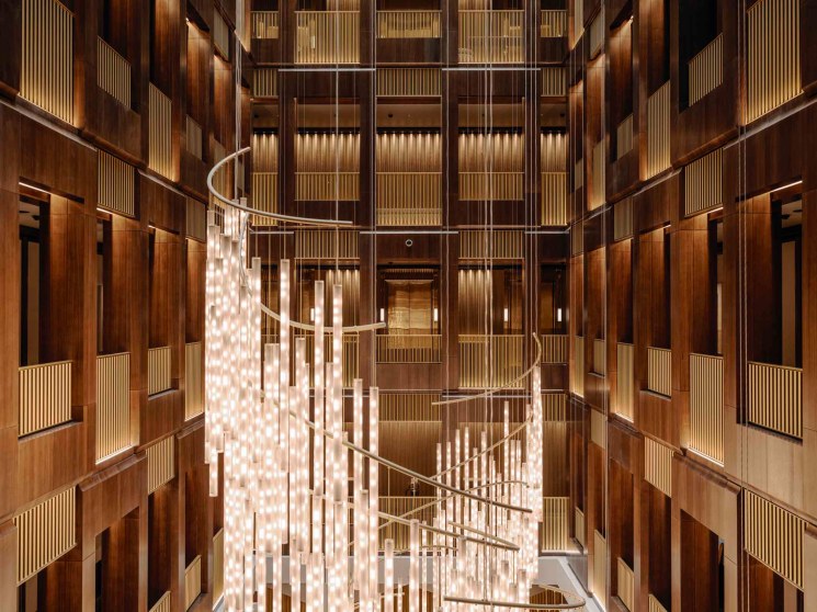 Chancery Rosewood, chandelier