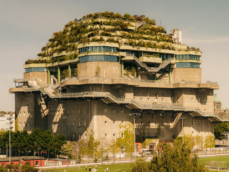 How Hamburg’s Flakturm IV was transformed from a Nazi bunker to a vibrant roof garden
