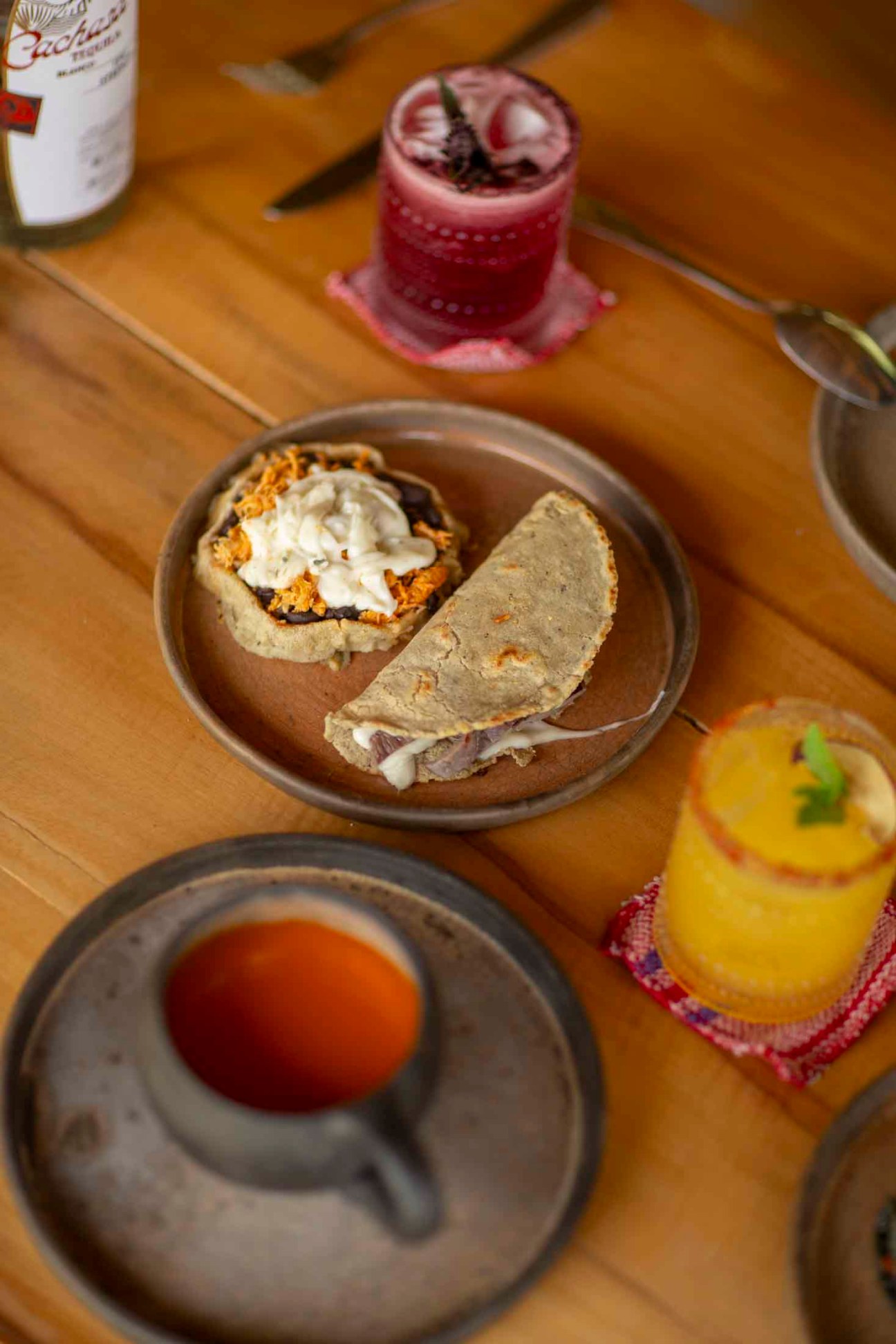 Farm to table lunch at Cachasol