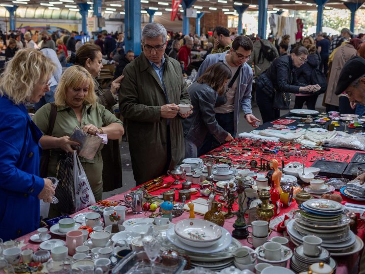 Ferikoy antiques market