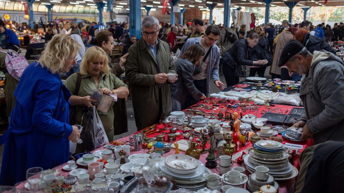 Ferikoy antiques market